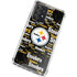 NFL Pittsburgh Steelers Black Blast Galaxy A52 5G Clear Case
